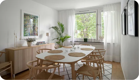 kolor roku 2026 w jadalni